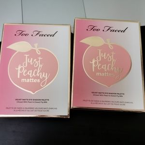 too faced just peachy palette